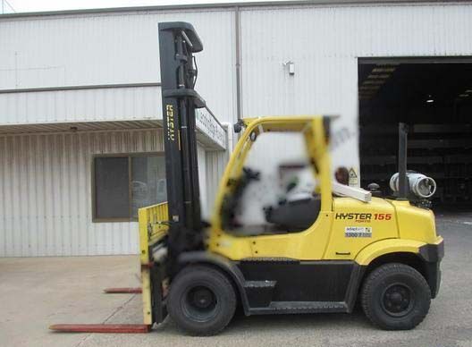 Hyster Forklift LPG H155FT 7000kg