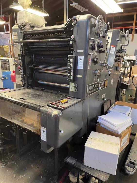 Heidelberg Sorkz , GTO FP - 52 19x26, 14x20