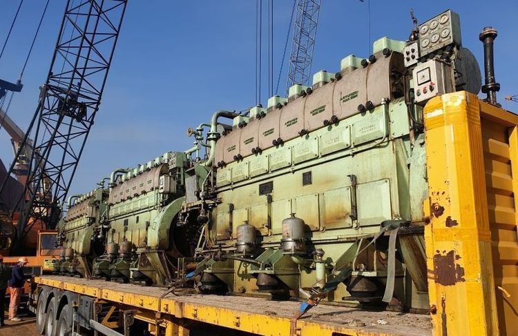 3 MAN 7L23/30 DIESEL ENGINES