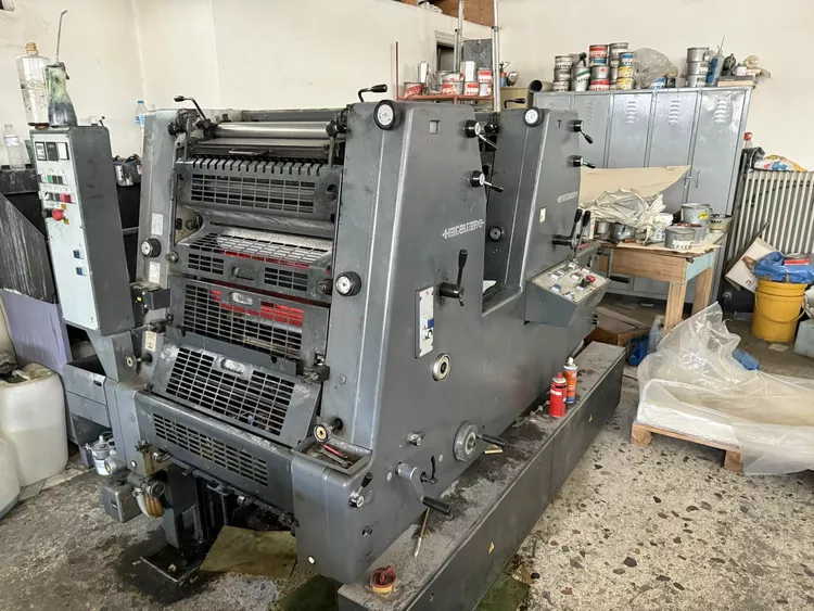 Heidelberg GTO 52-2 2 36×52 cm