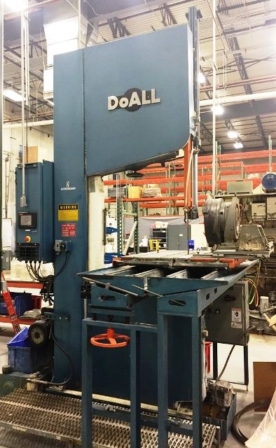 Do All D-900 Vertical Diamond Band Saw Automatic