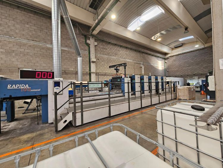 KBA RAPIDA 105-5 L CX ALV (2000+) 740x1050 mm