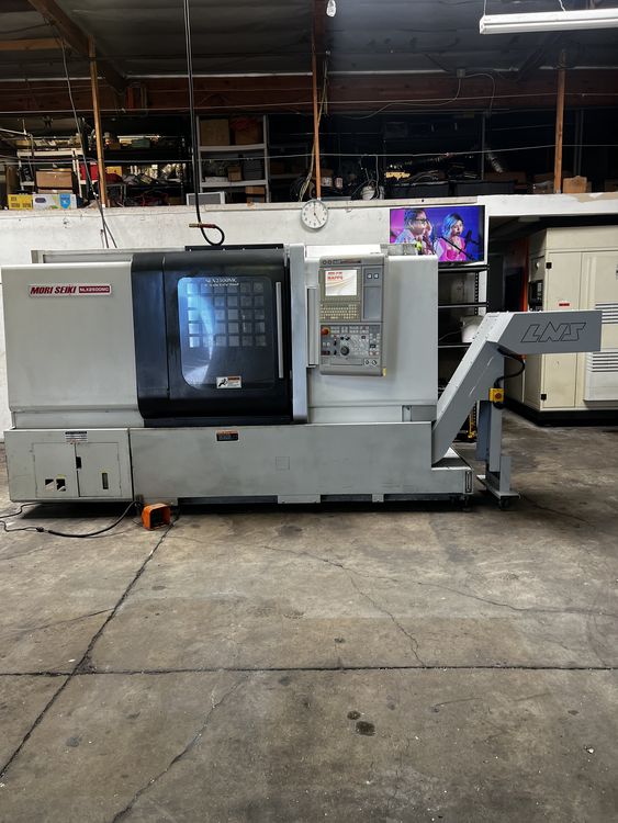 Mori Seiki MAPPS M730BM CNC Control 6000 RPM NLX2500MC/700 CNC LATHE w/ Milling & C-Axis 3 Axis