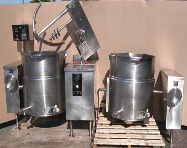 Twin 60 Litre Tilting Electric Kettles