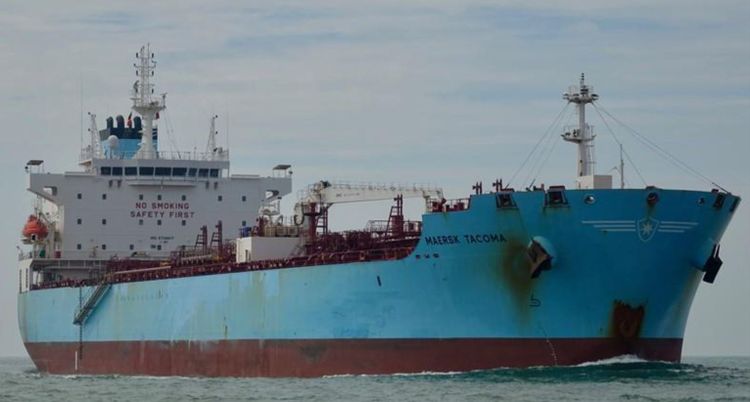 MAERSK TACOMA ABT 49828 DWT ON 11 M DRAFT