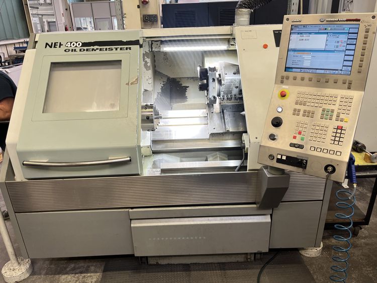 Gildemeister Control Siemens 840D Powerline 4000 rpm CTX400 2 Axis