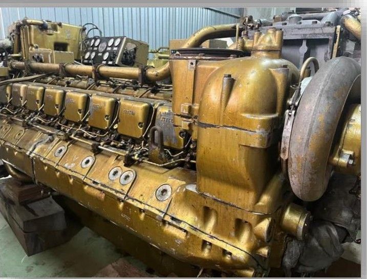 MTU 16V396 TB 83 Marine Propulsion Engines Rated power 1440 kW