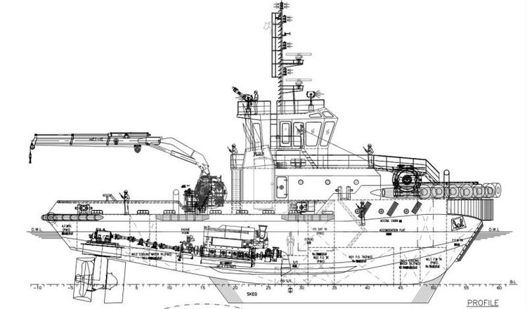 JIANGSU ZHENJIANG  ASD TUG RESALE 33M / 70TS BP TUG
