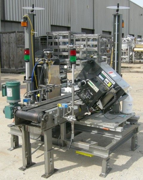 Weber Marking Systems, Front and Back Label Printer/Applicator System