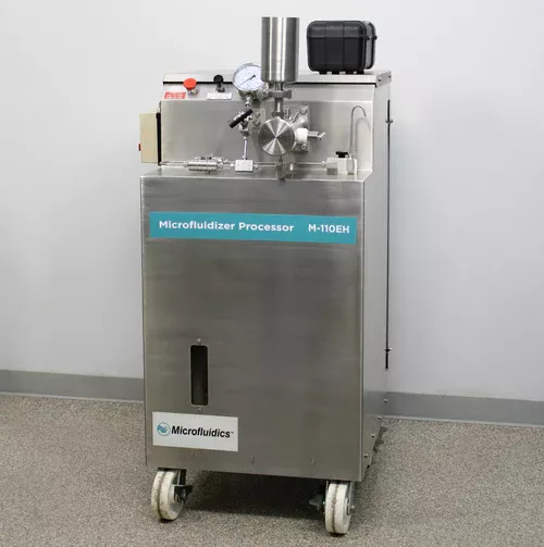 Microfluidics M110EH-30 Electric-Hydraulic Microfluidizer Processor Homogenizer