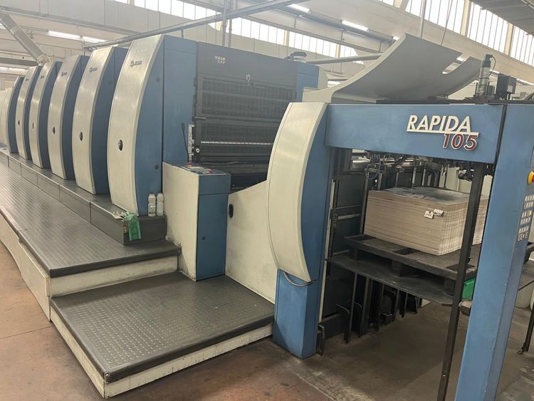 KBA Rapida RA 105 - 5 + L CX 730 x 1050 mm