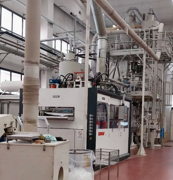 OMV CO-EX with Thermoforming and CMG Web-Grinder
