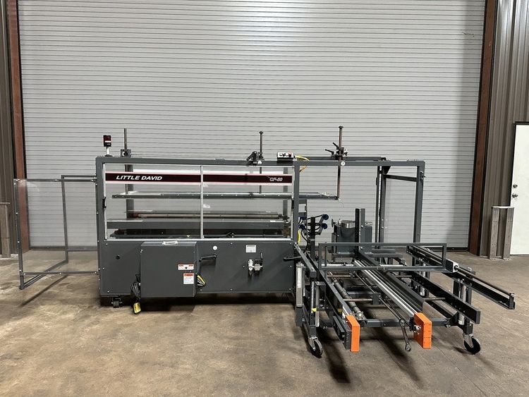 Little David, Loveshaw CF50T, Automatic Case Erector and Bottom Taper