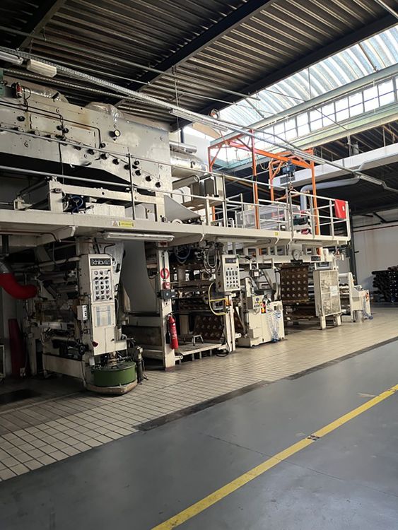 Schiavi Solventbased coating and lamination machine