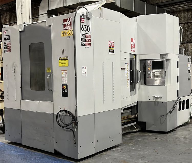 Haas EC-630 Dual Pallet 4-Axis CNC Horizontal Machining Center 4 Axis