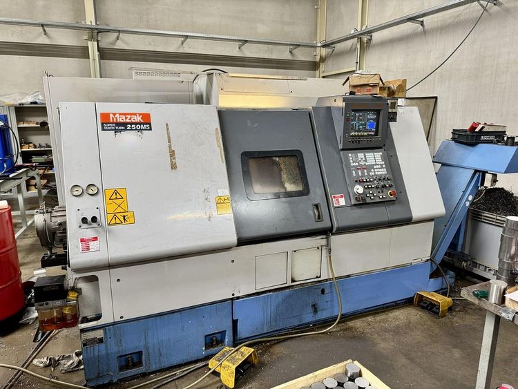 Mazak MAZATROL T Plus 4000 rpm SQT 250MS 3 Axis