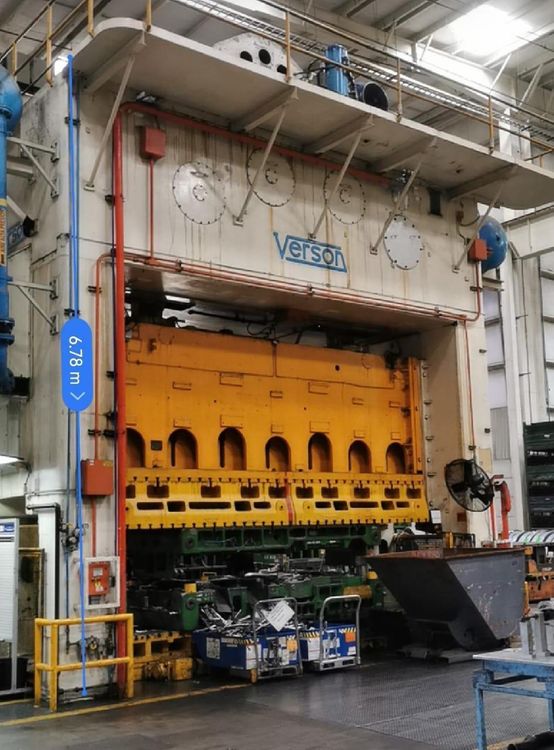 Verson T-S2-1600-210-54 1600 Ton