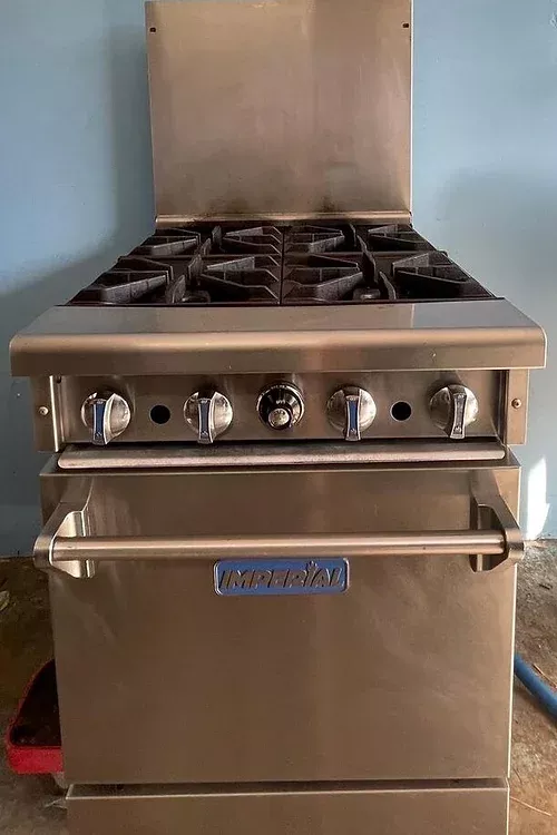 Imperial 4 Burner Natural Gas Range