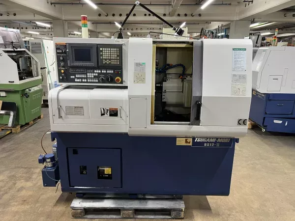 Tsugami CNC CONTROL 12,000 rpm BS12-III Automatic Lathe 2 Axis