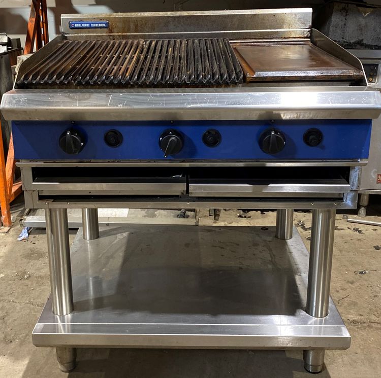 Blue Seal GAS CHAR GRILL & GRIDDLE