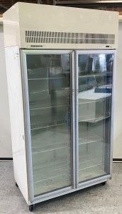 Skope TMEF1000, Double Glass Door Freezer