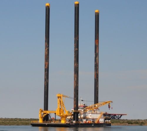 ABS Class Jack-Up Barge Deadweight: 2,051 mt