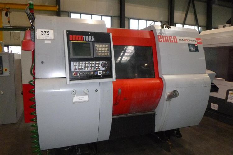 Emco Fanuc 18i-TB Variable MaxxTurn 65 2 Axis