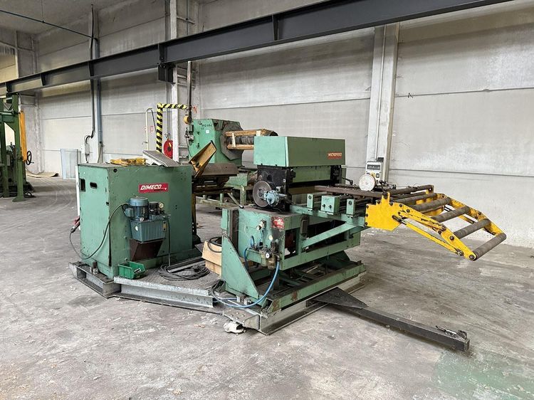Dimeco Decoiler + Microfeeder 815 x 5 mm