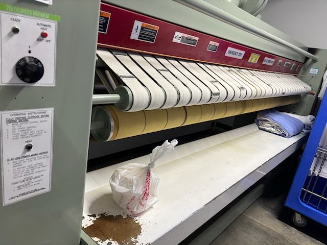 Sharper CF 2400 x120 Gas Heated Ironer