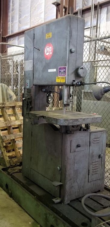 Grob NS24 VERTICAL BAND SAW Semi Automatic