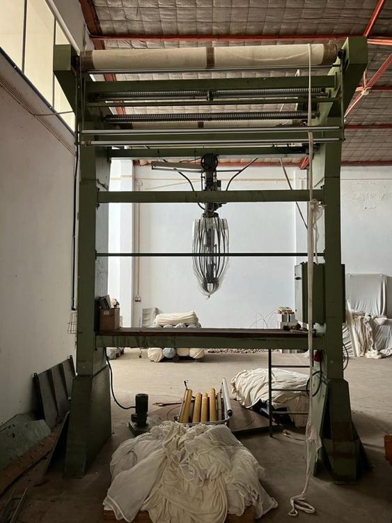 Weiss SEM-KTE 220 Cm opener for opening dry tubolar knittware into opener width