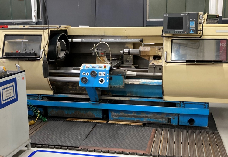 Gildemeister NC control Manual Plus 3110 Heidenhain 1800 rpm NEF Plus 710 2 Axis