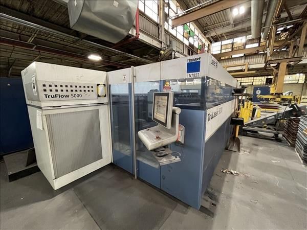 Trumpf TruLaser 3030 Twin Pallet CNC Laser Siemens CNC Control