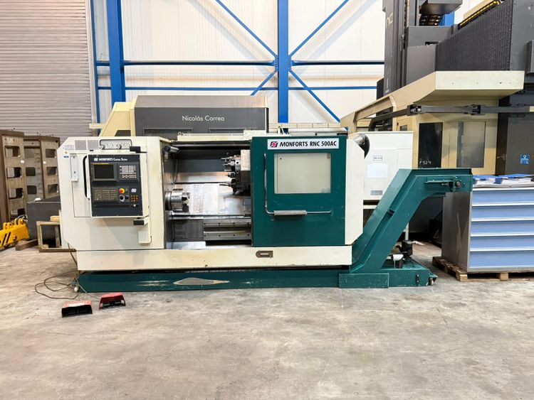 Monforts Fanuc Series 21i-TB 4000 rpm RNC 500AC 3 Axis