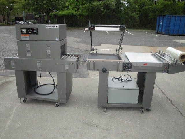 Clamco SHRINK PACKAGING SYSTEM CONSISTING OF CLAMCO SEMI-AUTOMATIC "L" BAR SEALER