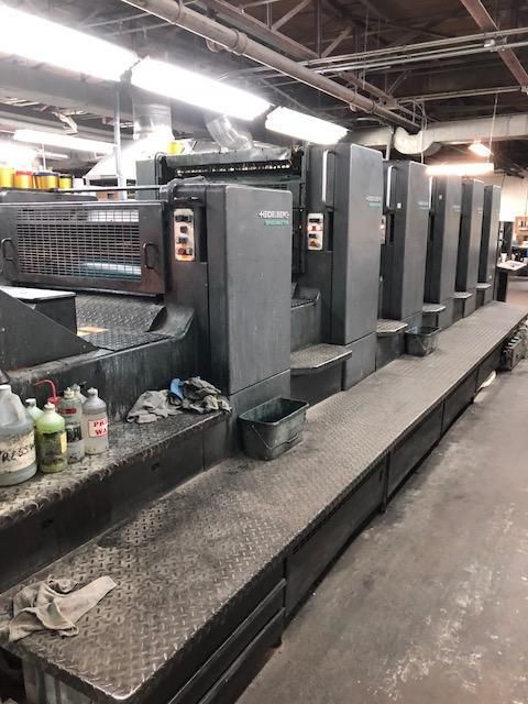 Heidelberg SM102-5P3+L 5 28" x 40"