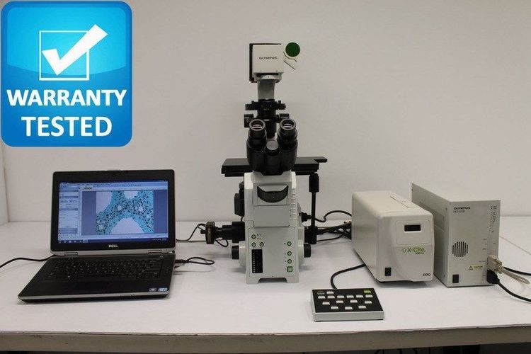 Others IX81 Microscope with Fluorescence