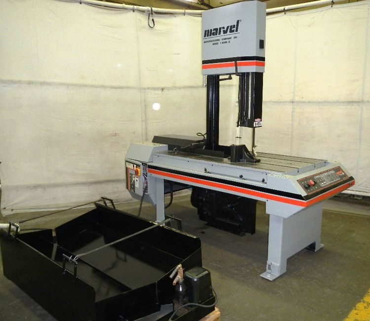 Marvel SERIES 8 MARK II High Column VERTICAL BAND SAWS Semi Automatic