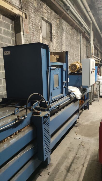 AUTOPRESSEN AP-SK28 semi-automatic baling press for waste/ cardboards