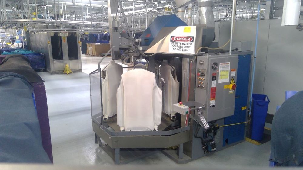 Colmac VCPU3LH Triple Buck Shirt Press