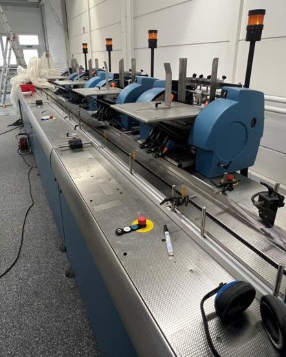 Buhrs BB 1000 Inserting machine with foiling
