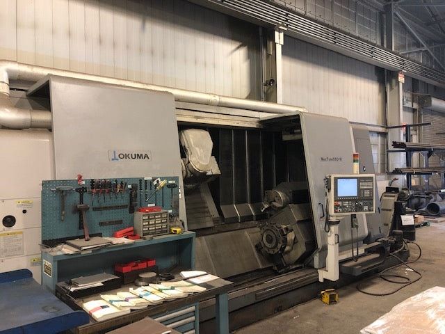 Okuma Okuma OSP-P200L control Variable Speed MACTURN 550W 7 Axis