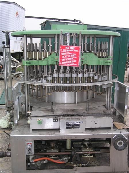 US Bottlers VE52LS, Rotary Vacuum Filler