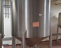 Others 4500 Litre Stainless Steel Cone Bottom Tank with Mixer