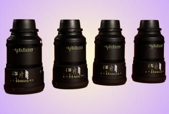 ARRI Signature Primes Set of 4 25, 35, 47, & 58mm