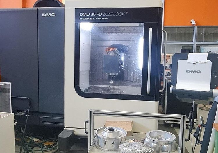 Deckel Maho, DMG DMU 60 FD duoBLOCK 5 Axis