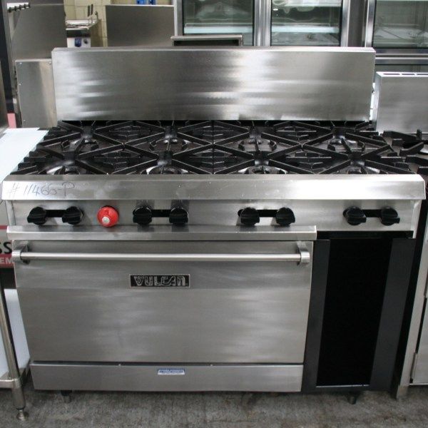 Vulcan 8 Burner Gas Oven Range