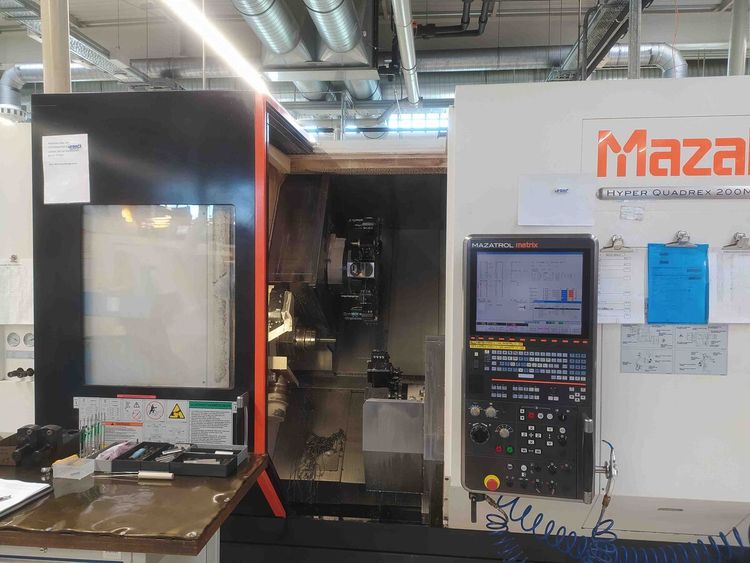 Mazak Mazatrol Matrix 5.000 min-1 Hyper Quadrex 200 MSY 2 Axis