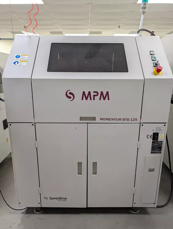 MPM Momentum BTB 125 Screen Printer