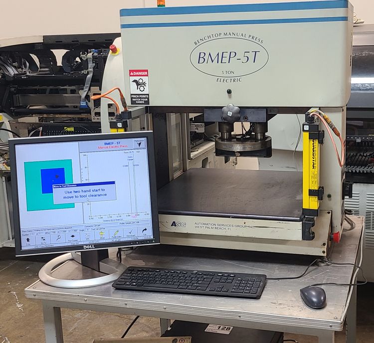 Tyco ASG BMEP-5T Benchtop Manual Connector Press